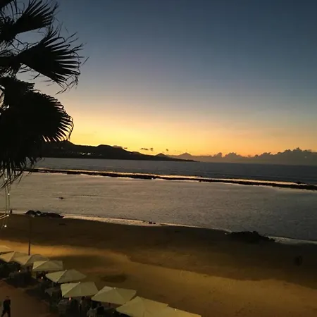 Appartamento 1ª Linea Canteras -vista Mar Con Terraza Y Wifi - 307 Las Palmas de Gran Canaria