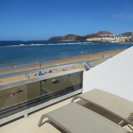 Appartamento 1ª Linea Canteras -vista Mar Con Terraza Y Wifi - 307 Las Palmas de Gran Canaria
